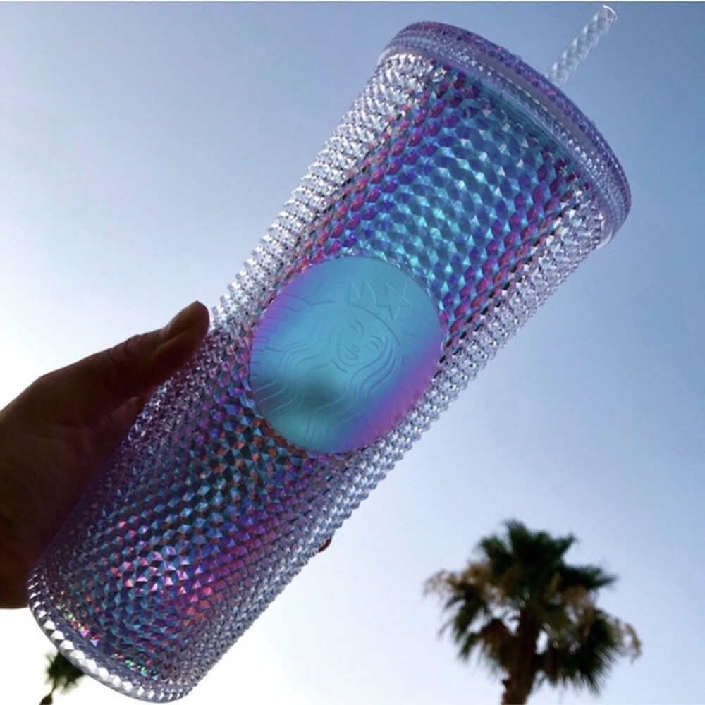 Starbucks UNICORN Aurora studded tumbler NWT spiked bling limited edition - Picture 7 of 14
